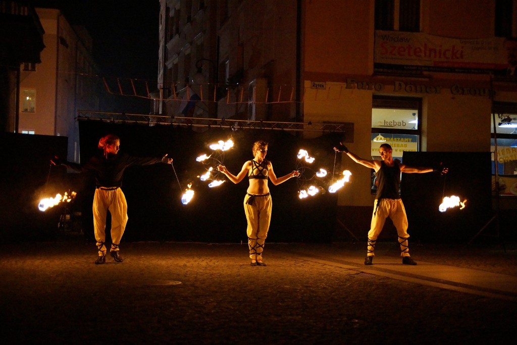 Widowisko na zakończenie Święta Niepodległości
