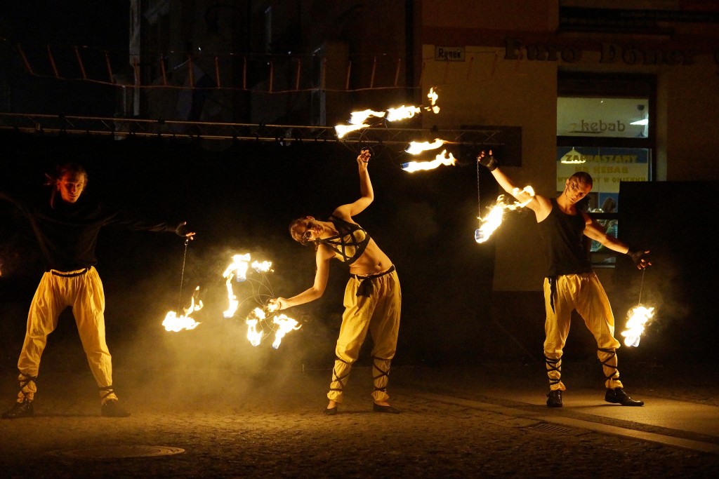 Widowisko na zakończenie Święta Niepodległości