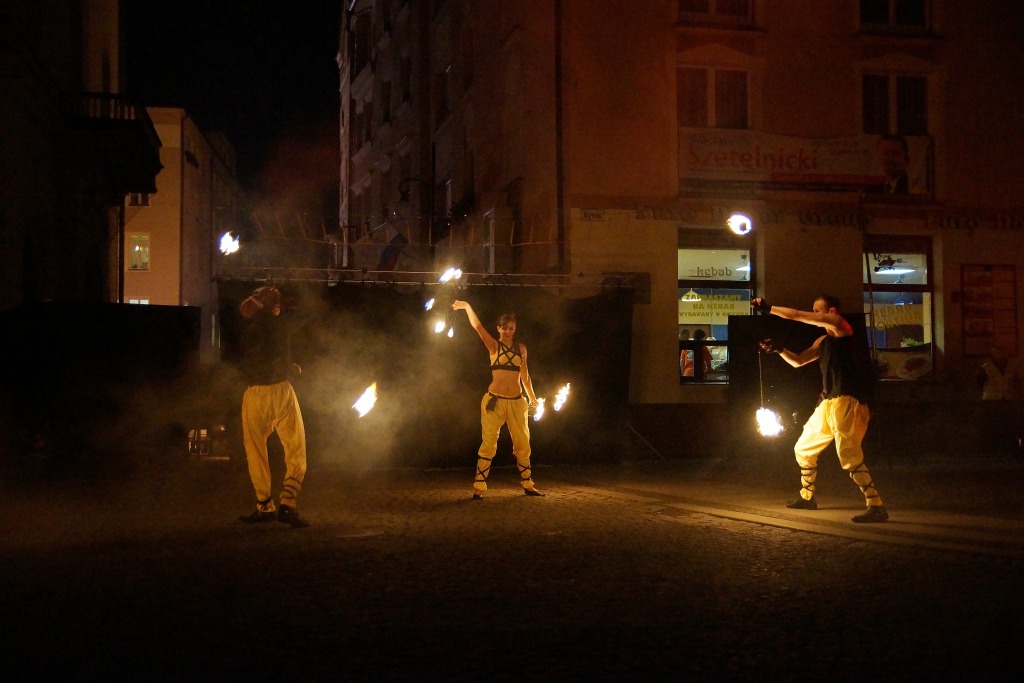 Widowisko na zakończenie Święta Niepodległości