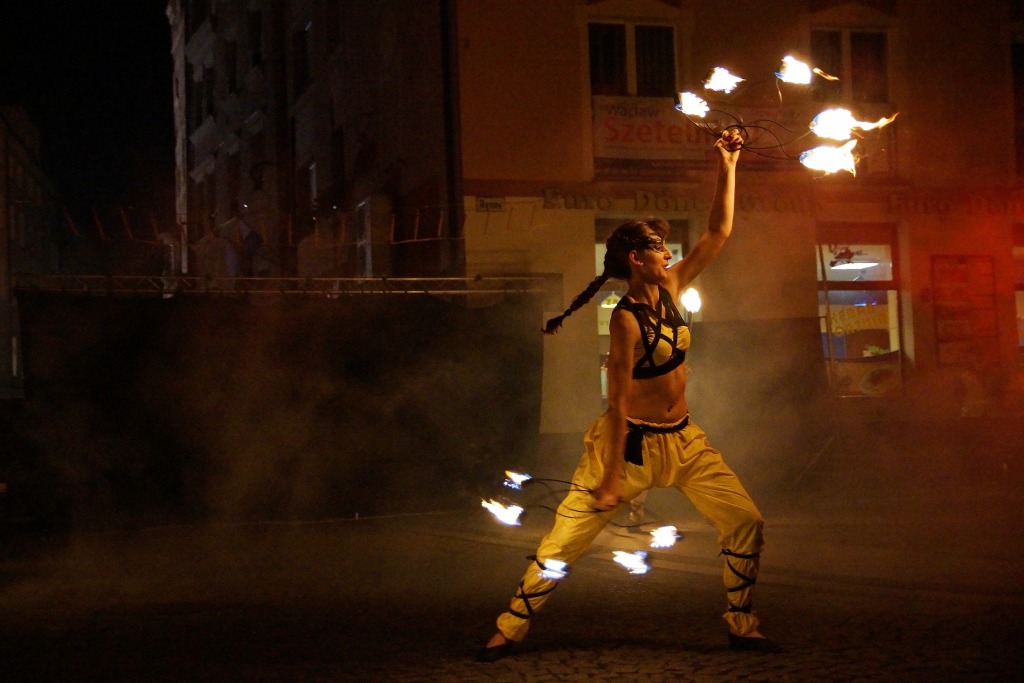 Widowisko na zakończenie Święta Niepodległości