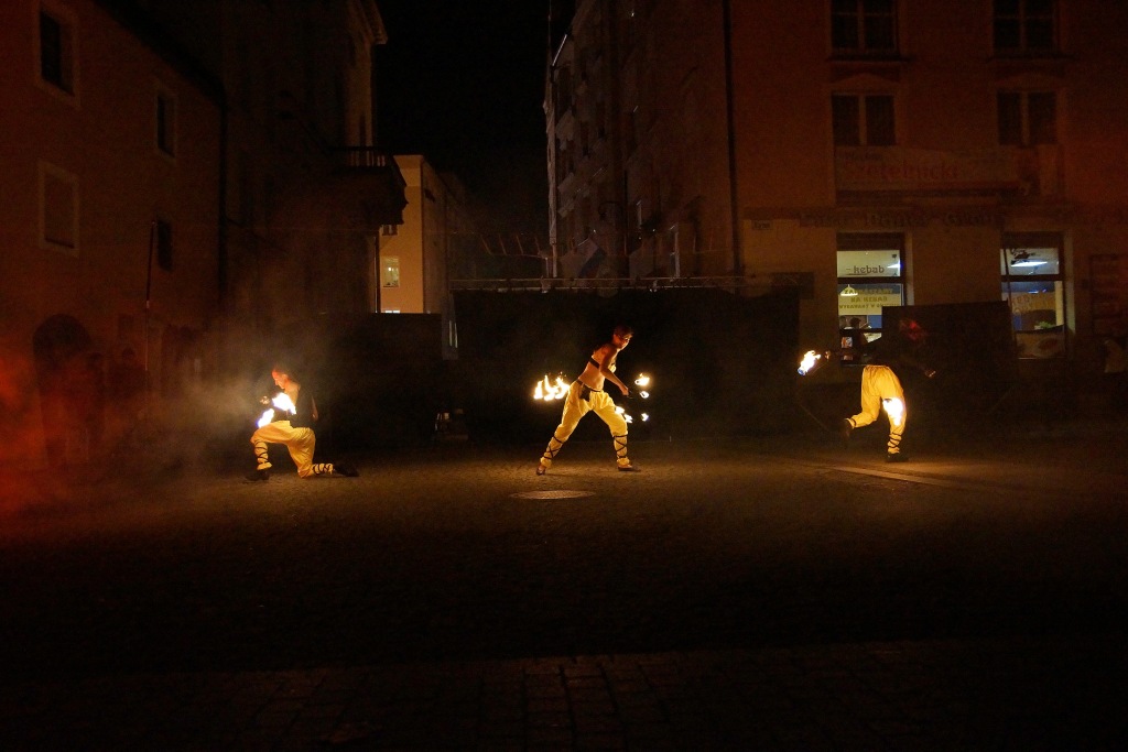 Widowisko na zakończenie Święta Niepodległości