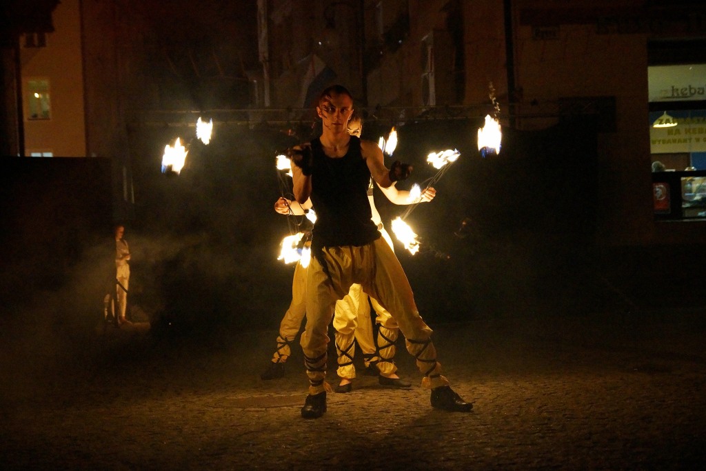 Widowisko na zakończenie Święta Niepodległości