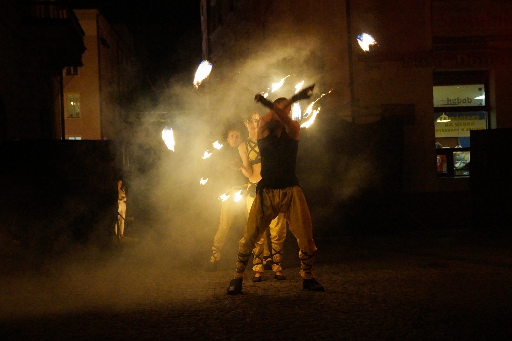 Widowisko na zakończenie Święta Niepodległości