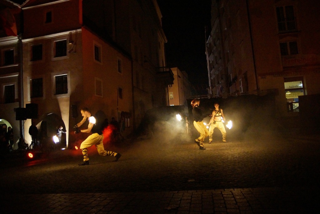 Widowisko na zakończenie Święta Niepodległości