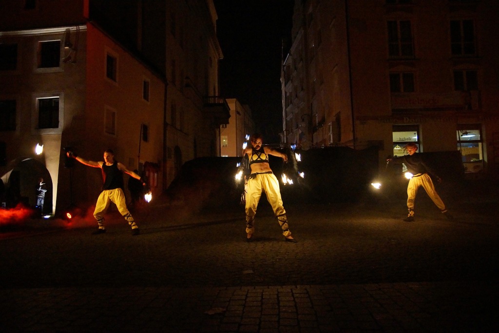 Widowisko na zakończenie Święta Niepodległości