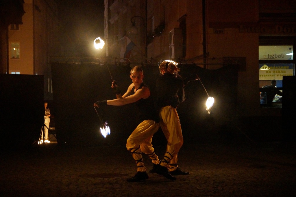 Widowisko na zakończenie Święta Niepodległości