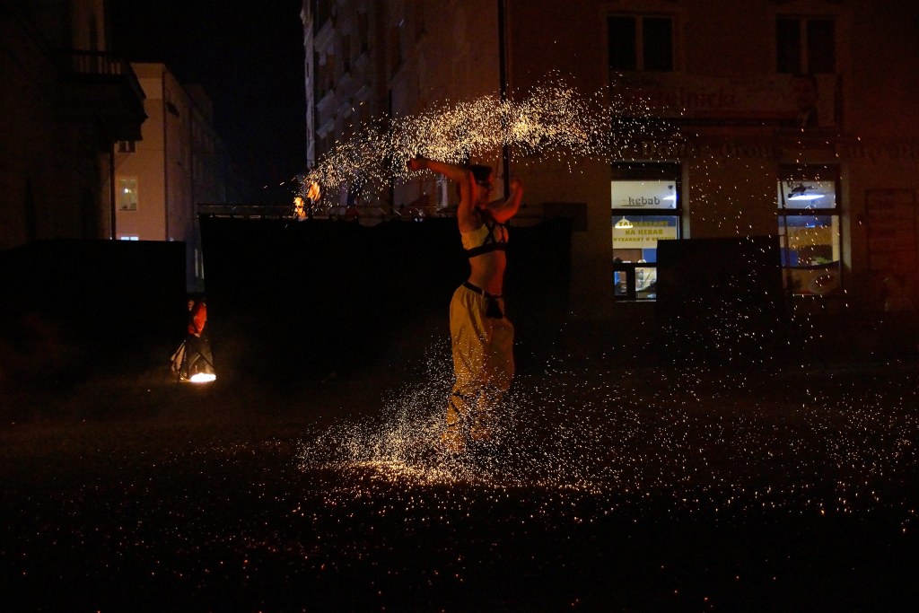 Widowisko na zakończenie Święta Niepodległości