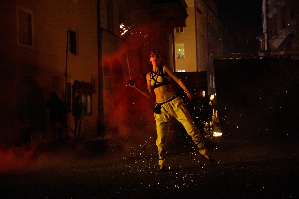 Widowisko na zakończenie Święta Niepodległości