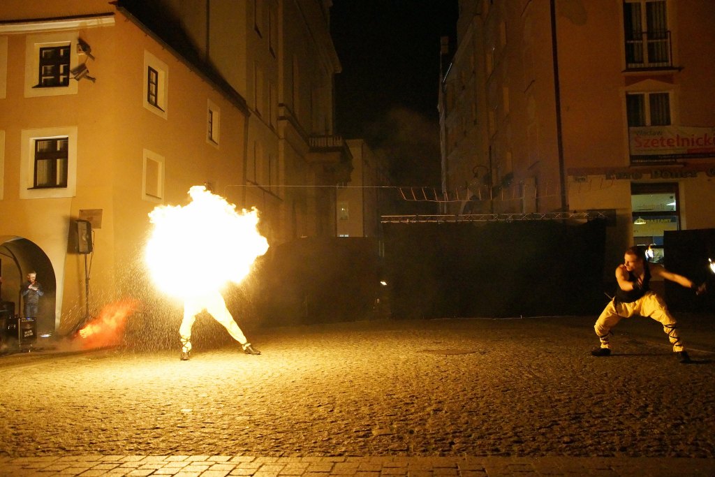 Widowisko na zakończenie Święta Niepodległości