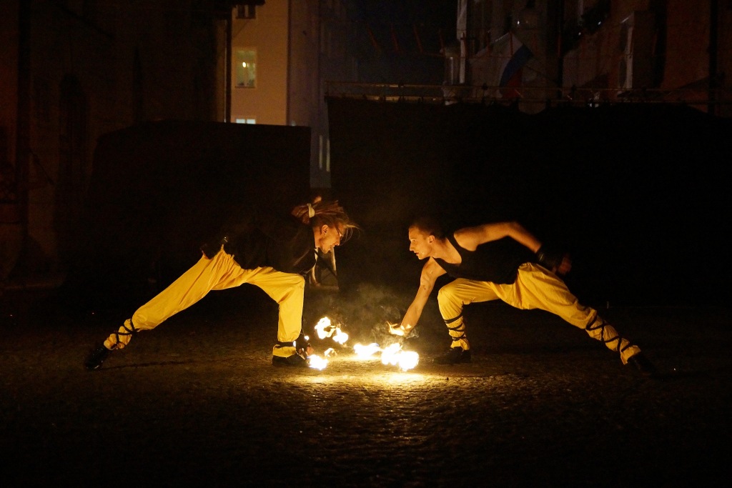 Widowisko na zakończenie Święta Niepodległości