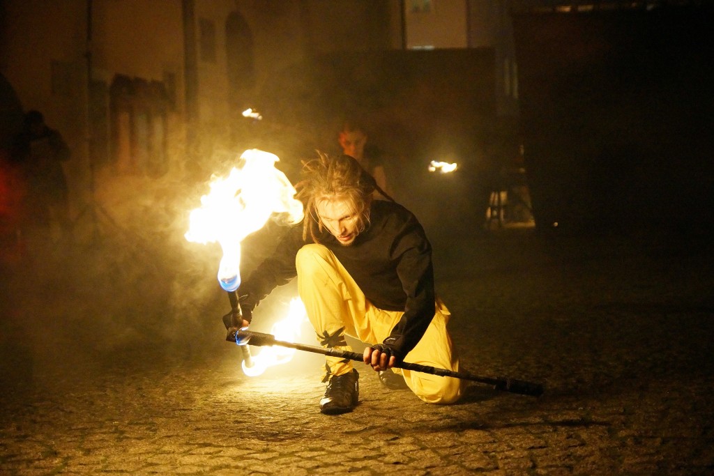 Widowisko na zakończenie Święta Niepodległości