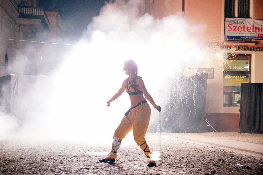 Widowisko na zakończenie Święta Niepodległości