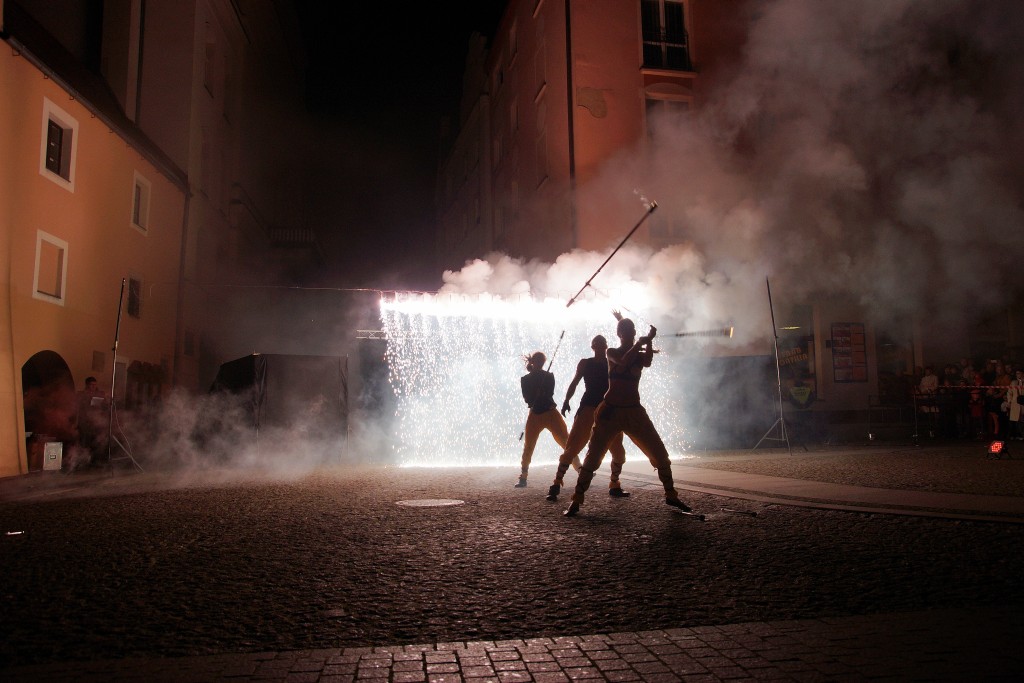 Widowisko na zakończenie Święta Niepodległości