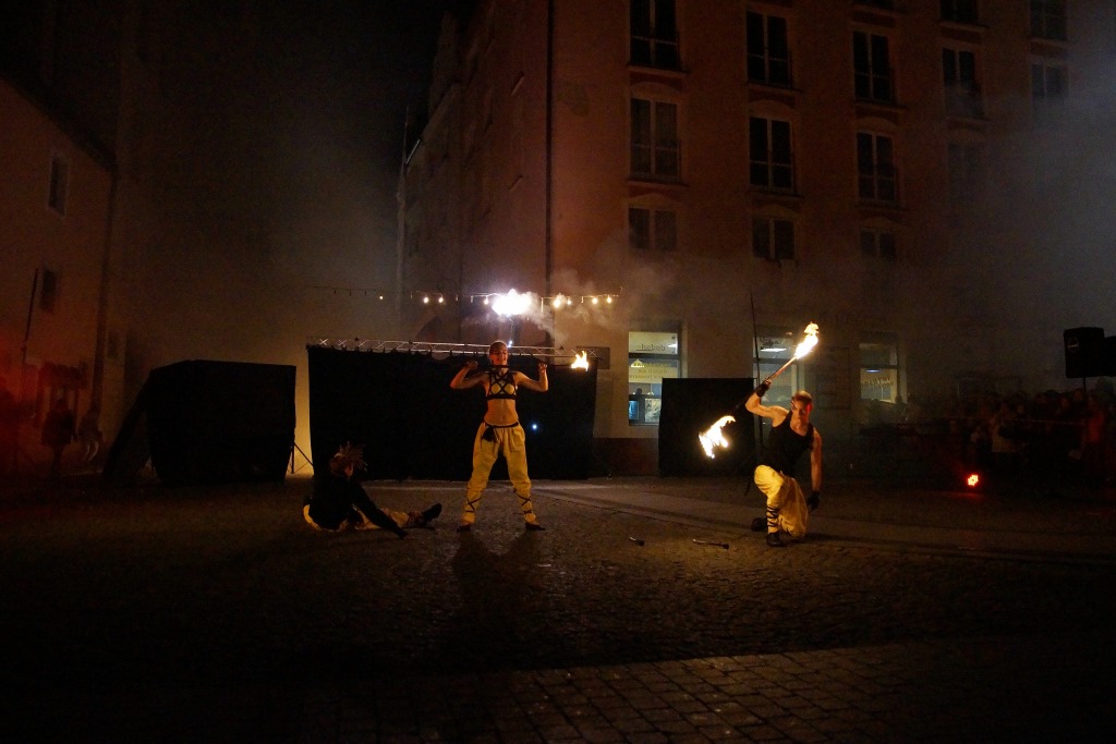 Widowisko na zakończenie Święta Niepodległości