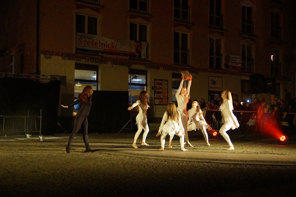 Widowisko na zakończenie Święta Niepodległości