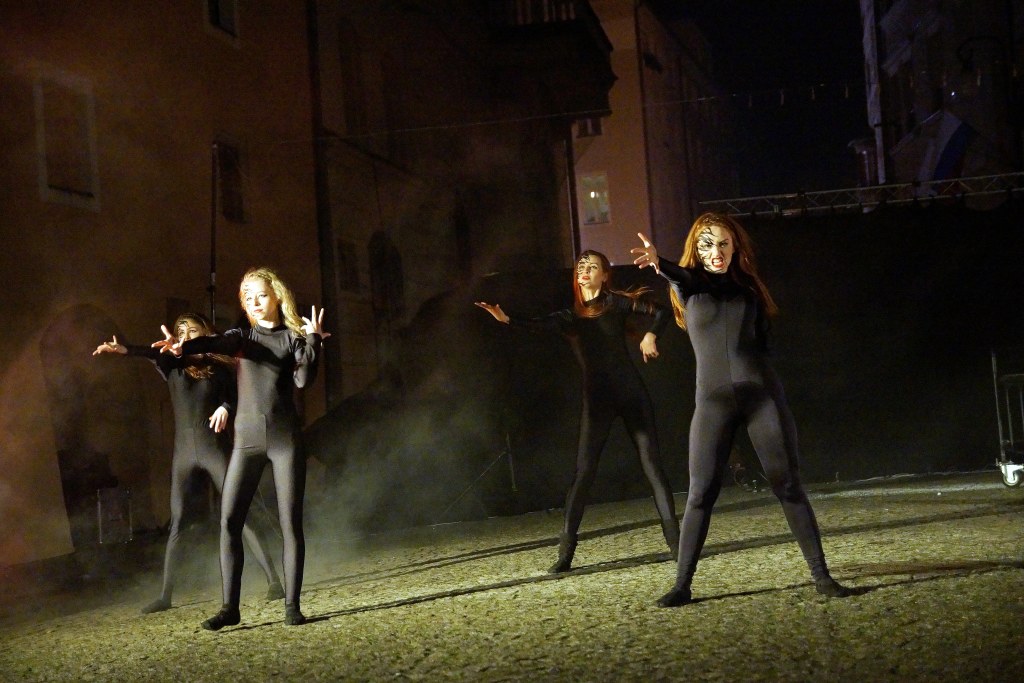 Widowisko na zakończenie Święta Niepodległości