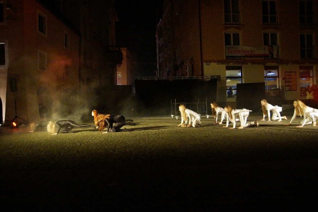 Widowisko na zakończenie Święta Niepodległości