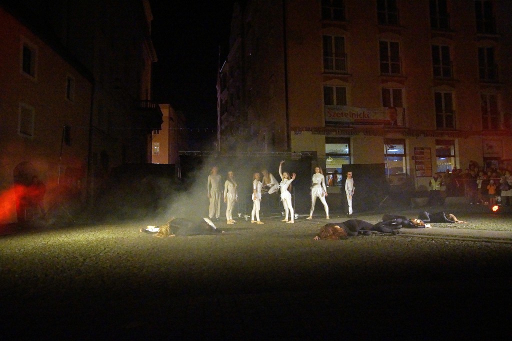 Widowisko na zakończenie Święta Niepodległości