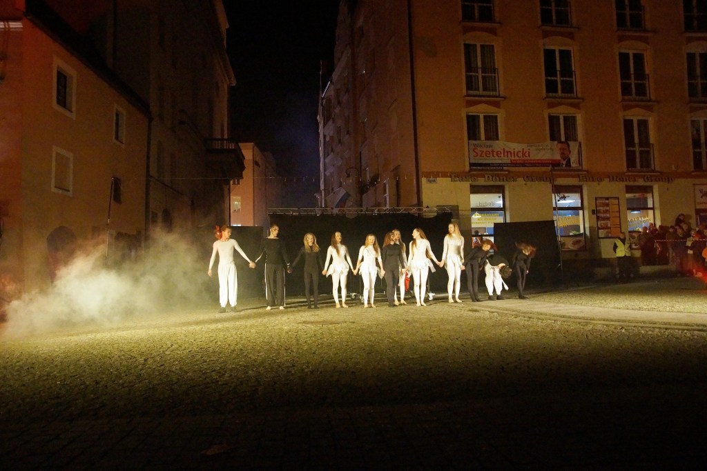 Widowisko na zakończenie Święta Niepodległości