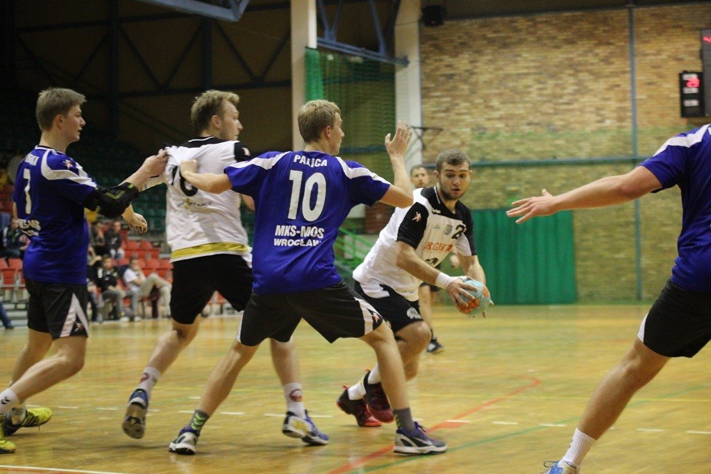 Siódemka Miedź Legnica - MKS MOS Wrocław 23:26