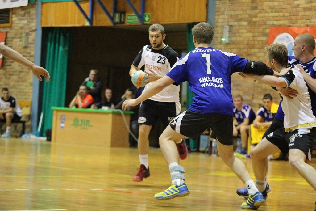 Siódemka Miedź Legnica - MKS MOS Wrocław 23:26