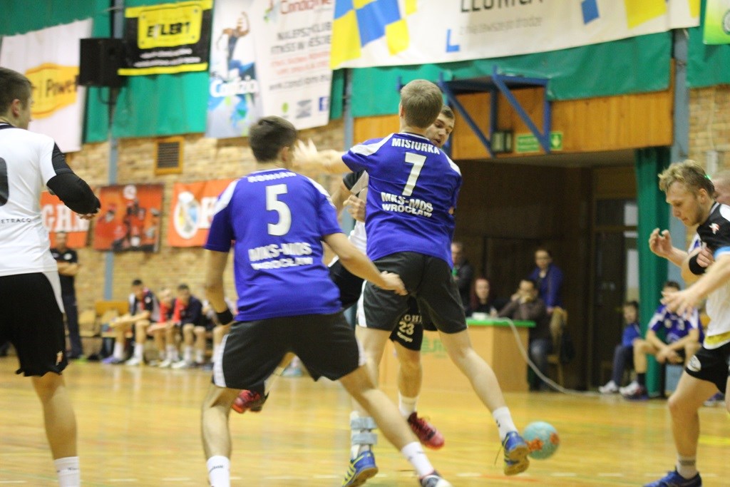 Siódemka Miedź Legnica - MKS MOS Wrocław 23:26