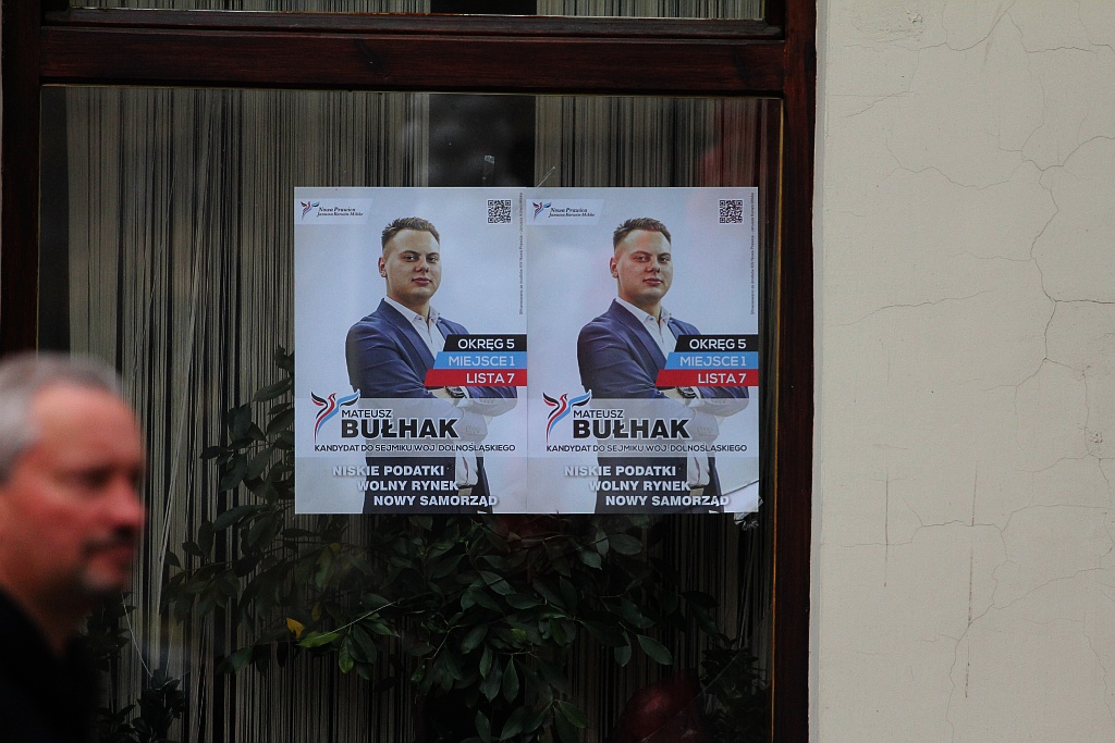 Kampania wyborcza na plakatach