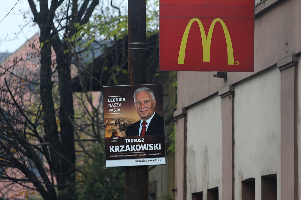 Kampania wyborcza na plakatach