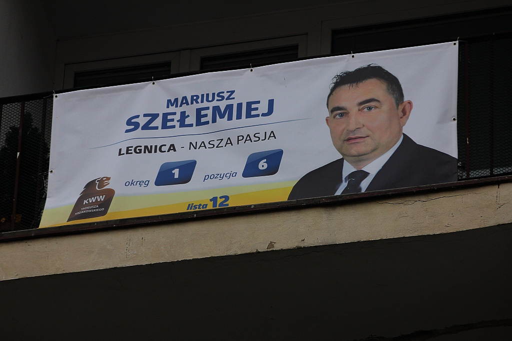 Kampania wyborcza na plakatach