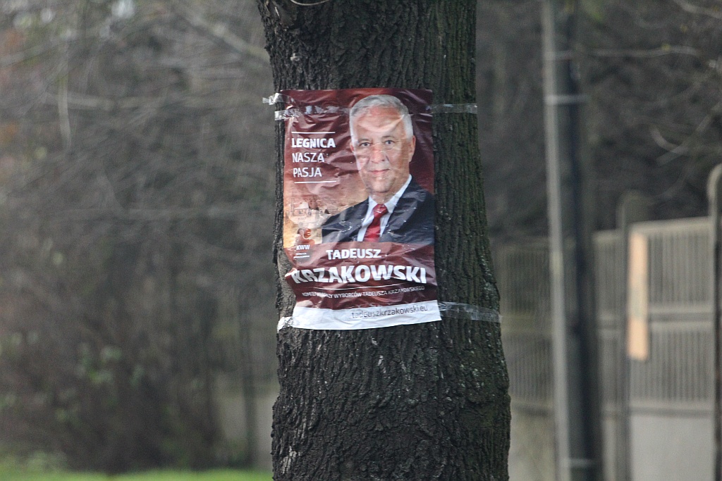 Kampania wyborcza na plakatach