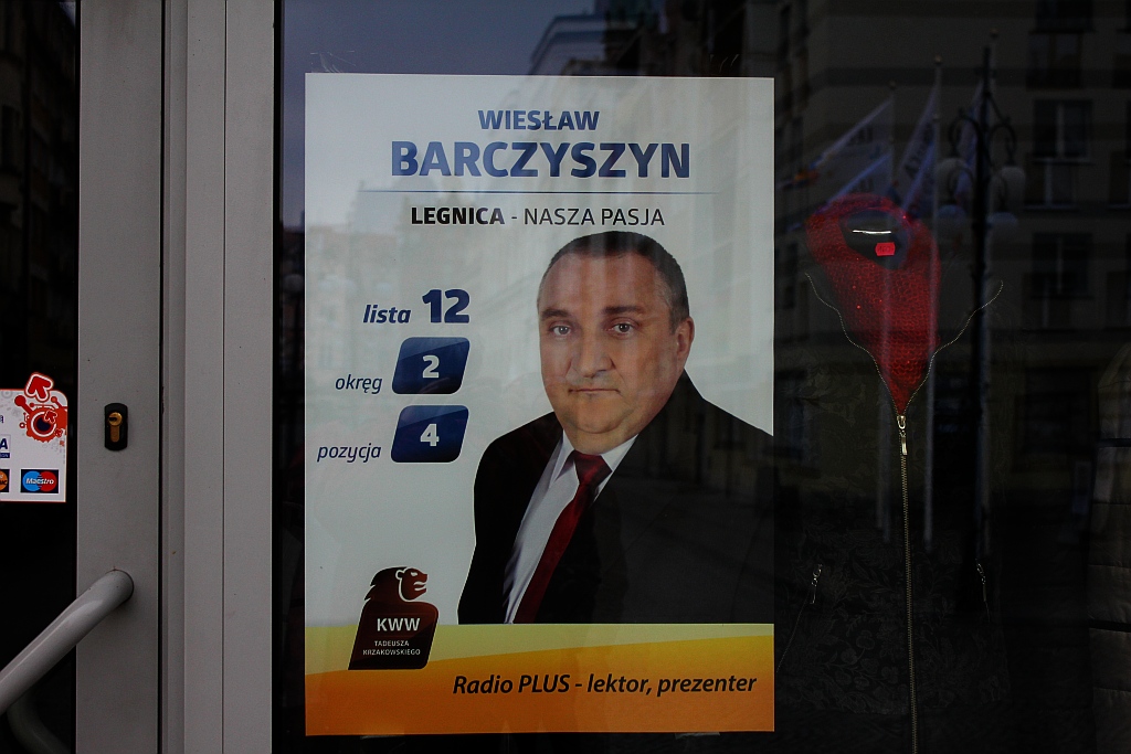 Kampania wyborcza na plakatach