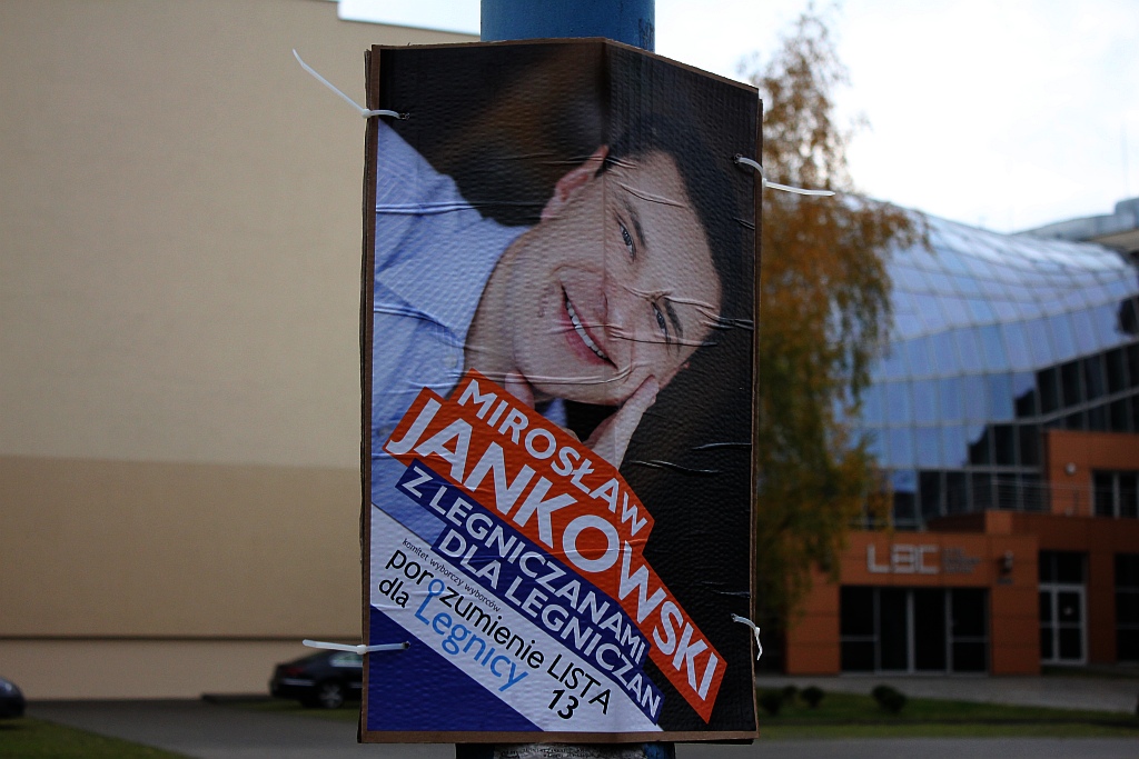 Kampania wyborcza na plakatach