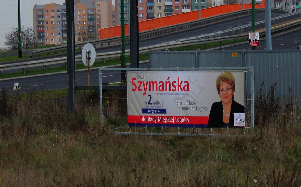 Kampania wyborcza na plakatach