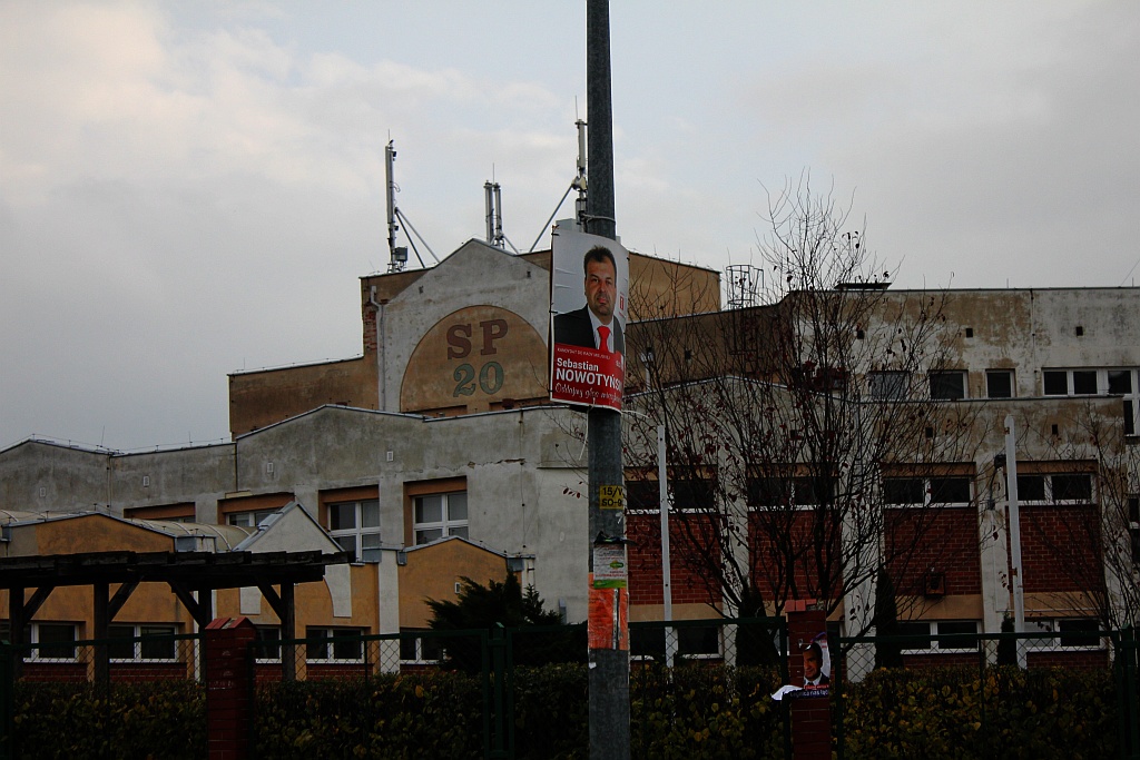 Kampania wyborcza na plakatach
