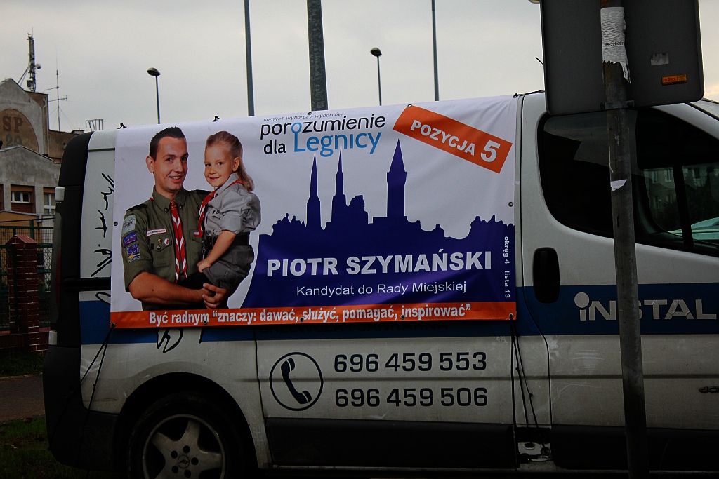 Kampania wyborcza na plakatach