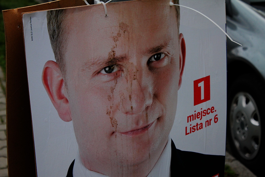 Kampania wyborcza na plakatach