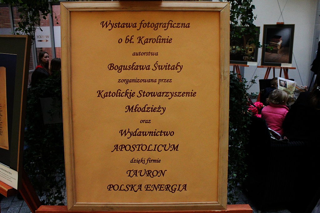 Konferencja i wystawa o błogosławionej Karolinie