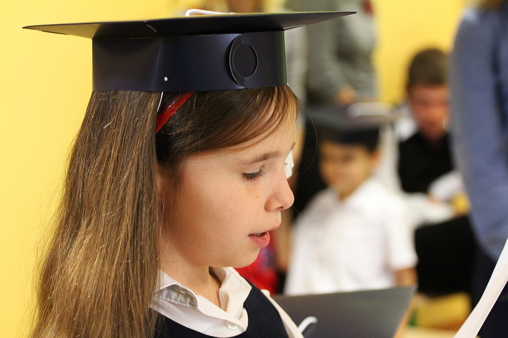 Pasowanie uczniów w szkole 