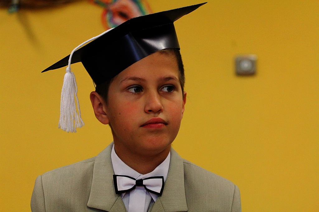 Pasowanie uczniów w szkole 