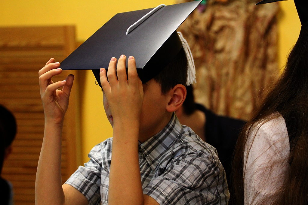 Pasowanie uczniów w szkole 