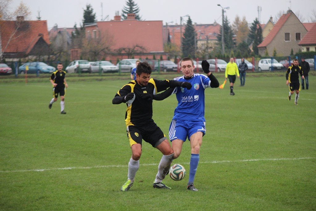 IV liga: Miedź II – LZS Stary Śleszów 5:1 (2:1)