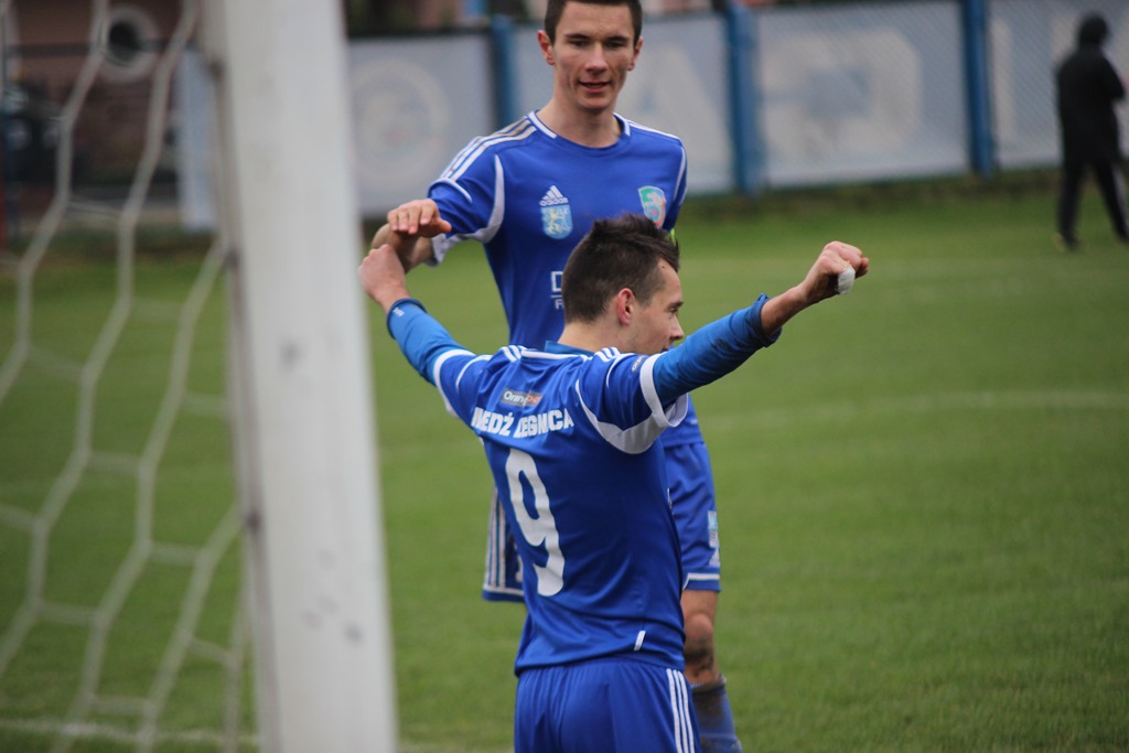 IV liga: Miedź II – LZS Stary Śleszów 5:1 (2:1)