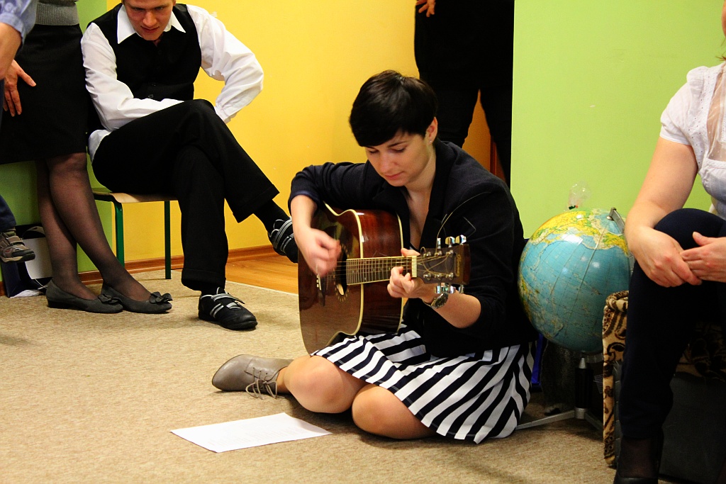 Pasowanie uczniów w szkole 