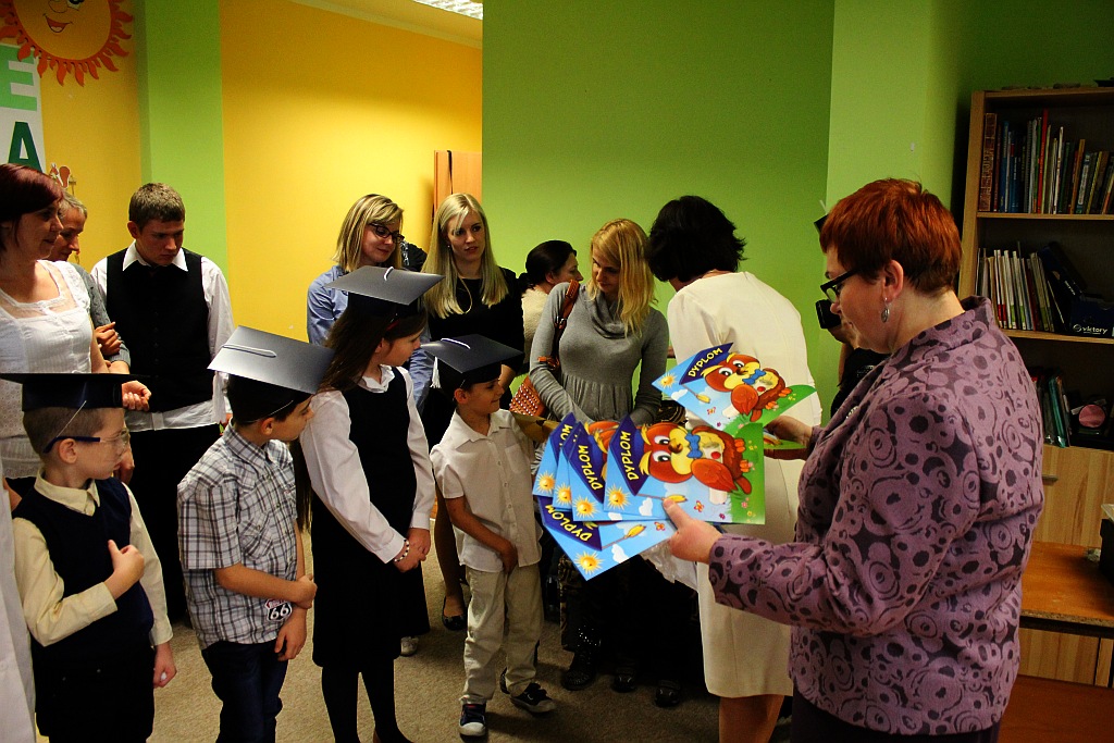 Pasowanie uczniów w szkole 