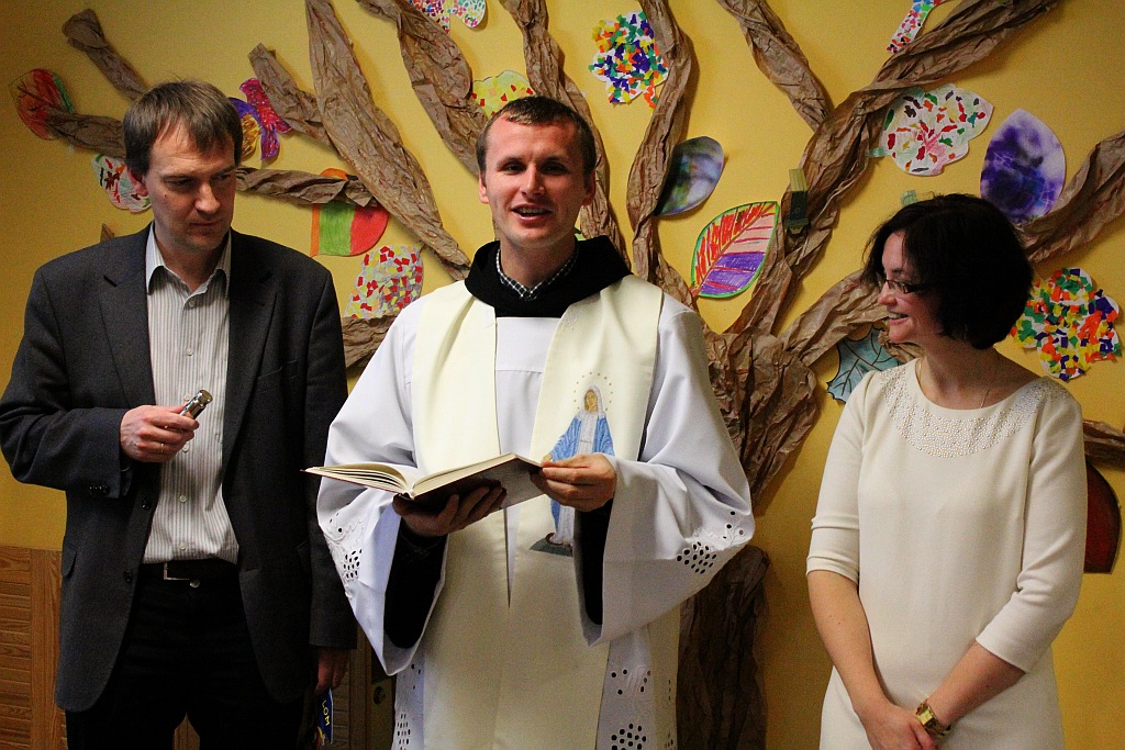 Pasowanie uczniów w szkole 