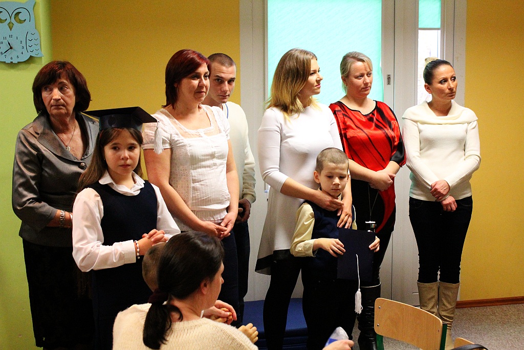 Pasowanie uczniów w szkole 