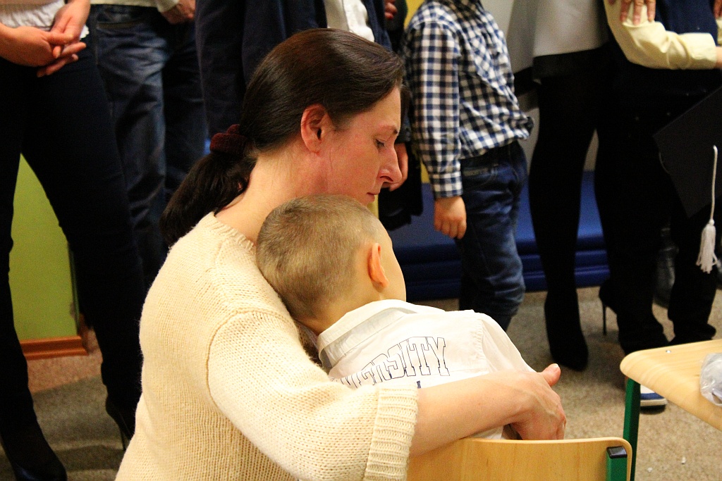 Pasowanie uczniów w szkole 