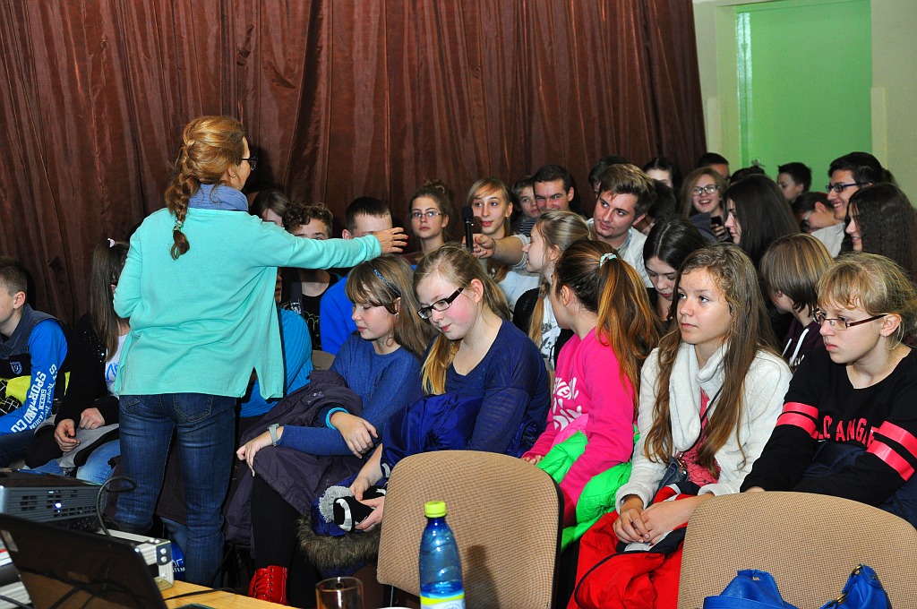 Dzień wolontariusza w ZSO nr 4 w Legnicy