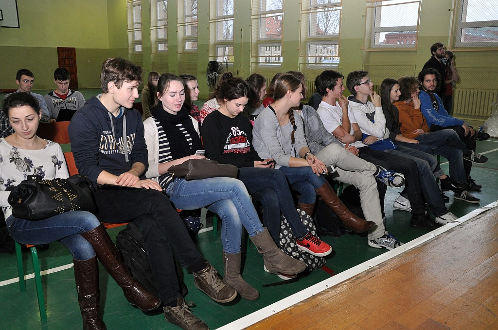 Dzień wolontariusza w ZSO nr 4 w Legnicy