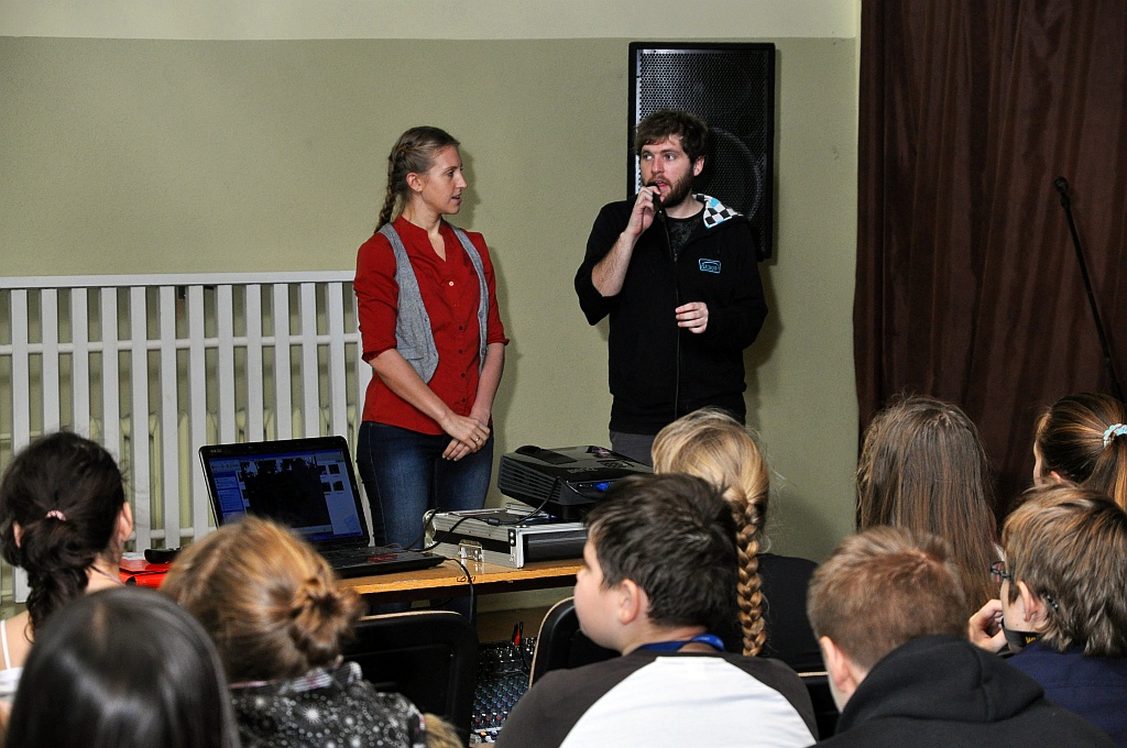 Dzień wolontariusza w ZSO nr 4 w Legnicy